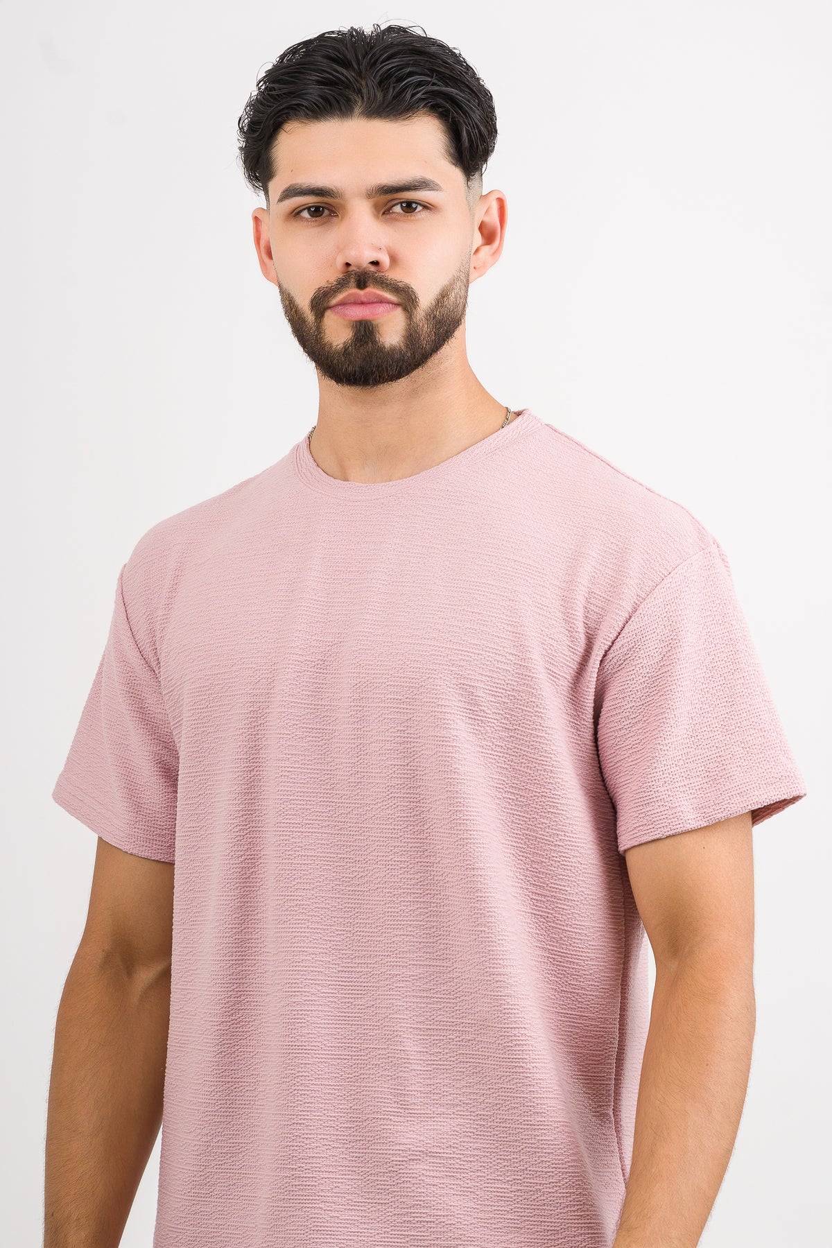 T-Shirt Text Rk Rosa - Voszmen