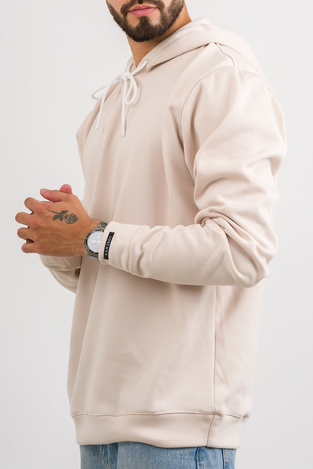 Hoodie Beige