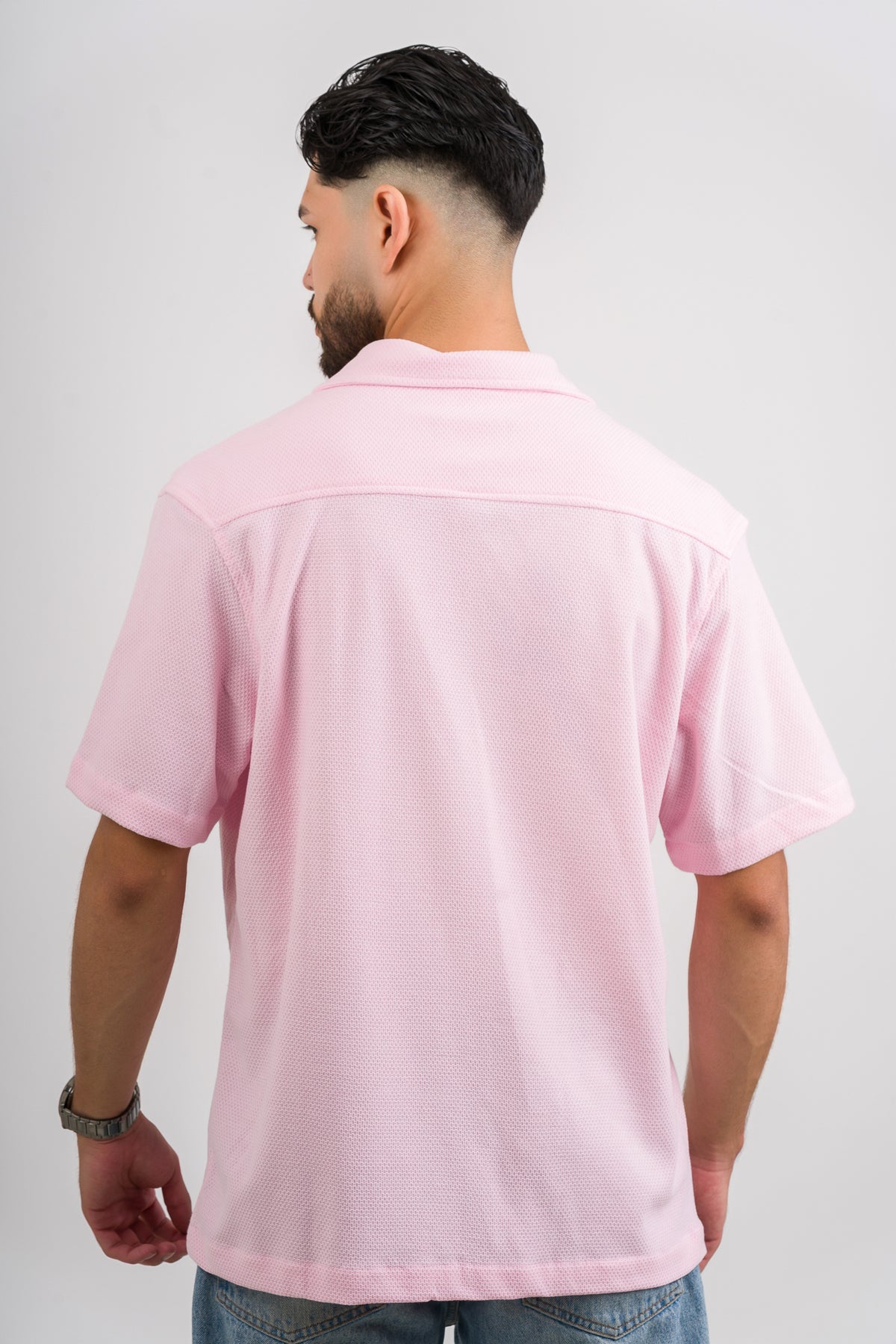 Camisa Text D Rosado - Voszmen