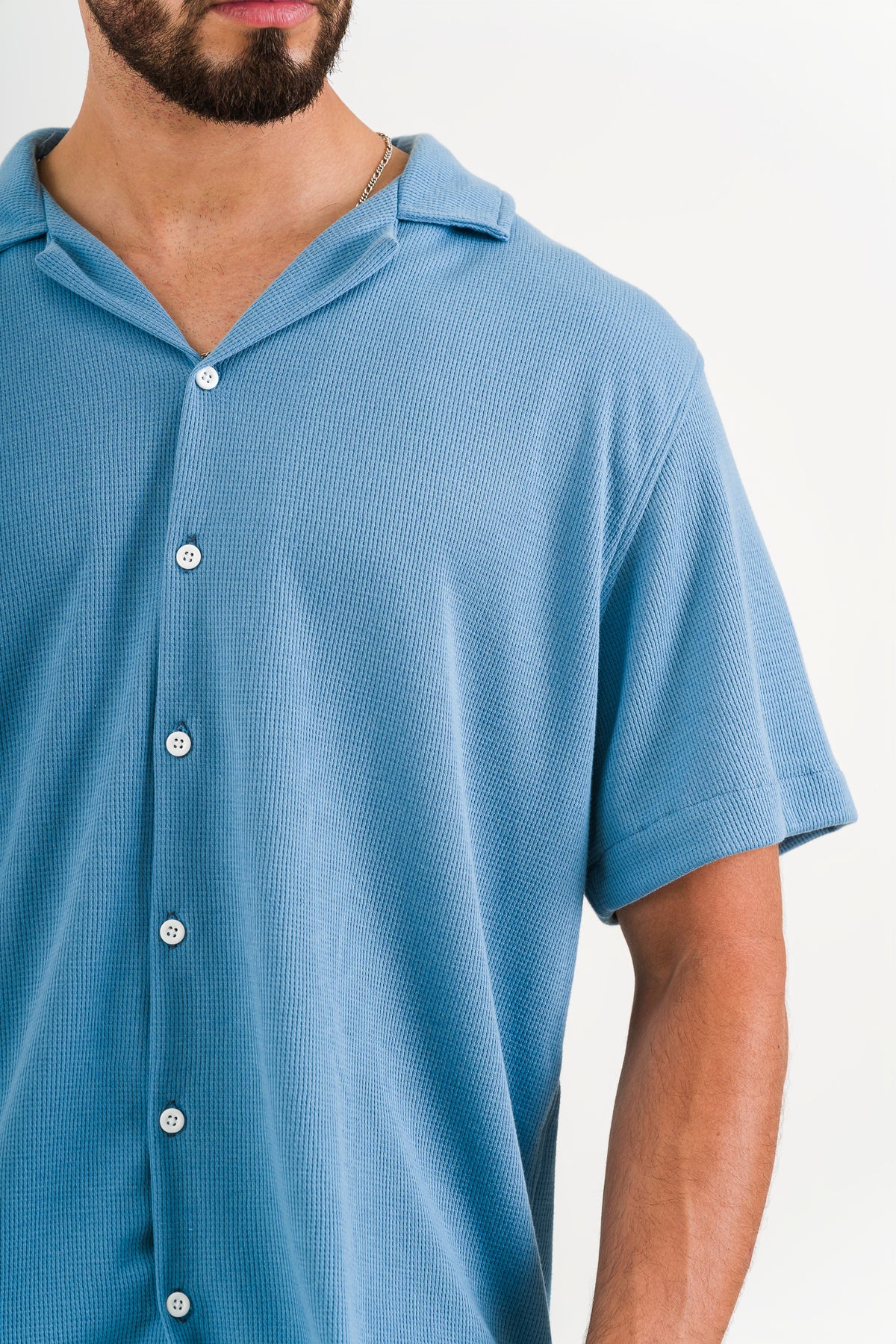 Camisa Text M Celeste - Voszmen