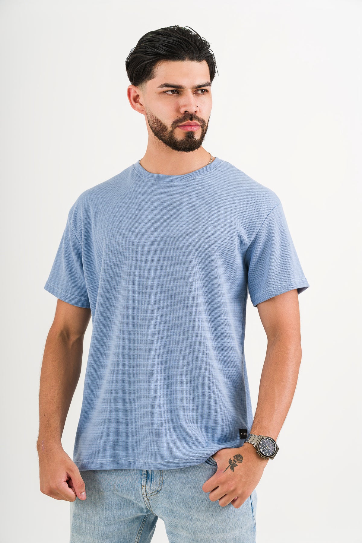 T-Shirt Text N Celeste - Voszmen