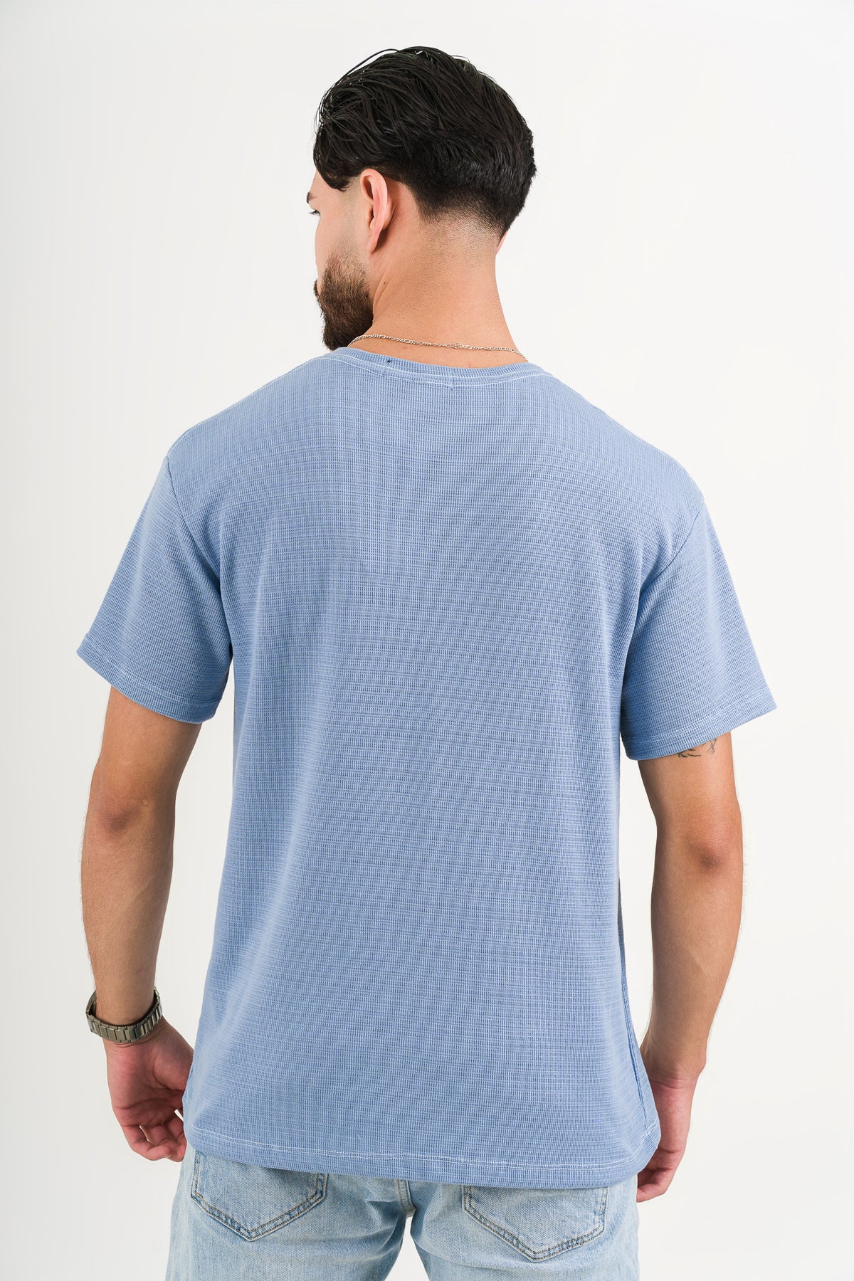 T-Shirt Text N Celeste - Voszmen