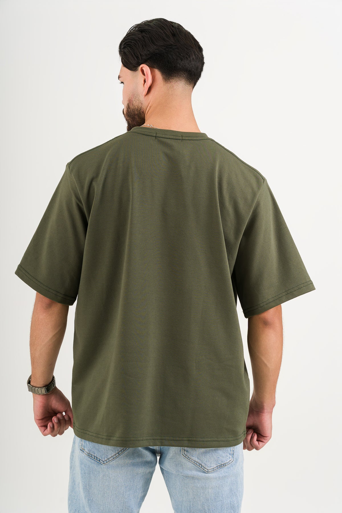 T Shirt Over BT Verde Musgo - Voszmen
