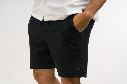 Pantaloneta Text Q Negro