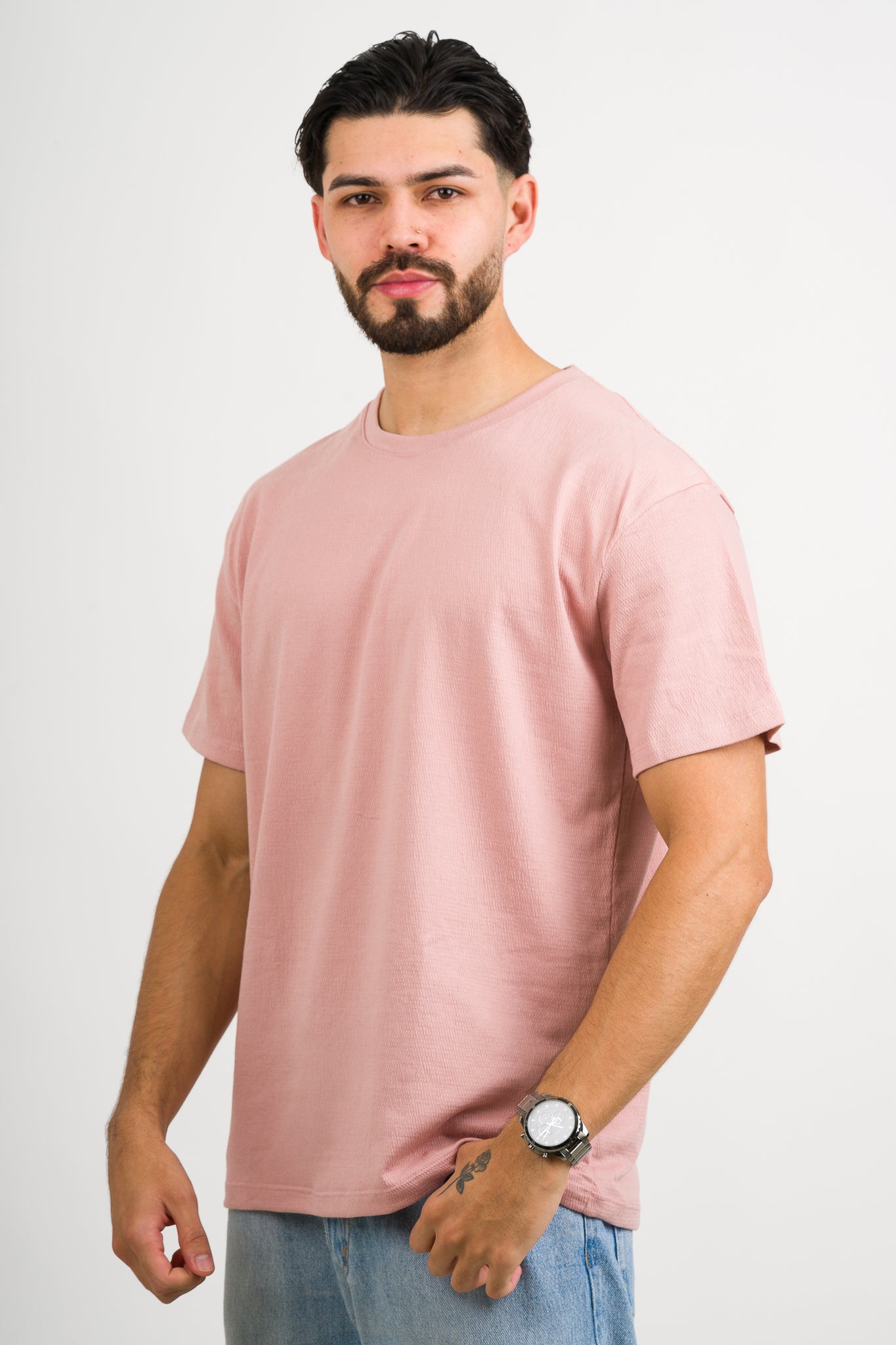 T-Shirt Text Fl palo rosa - Voszmen