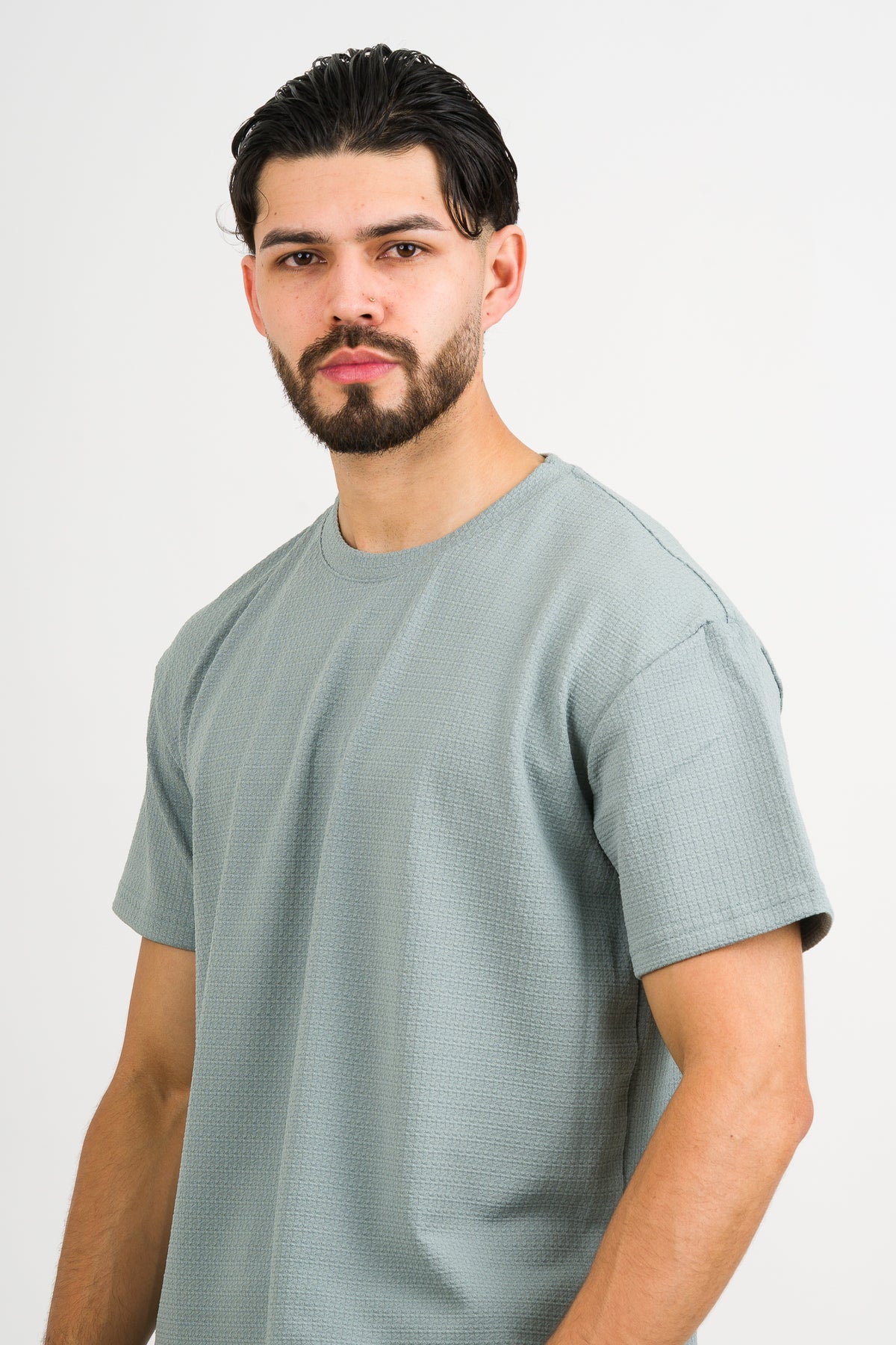 T-Shirt Text CR Verde Menta - Voszmen