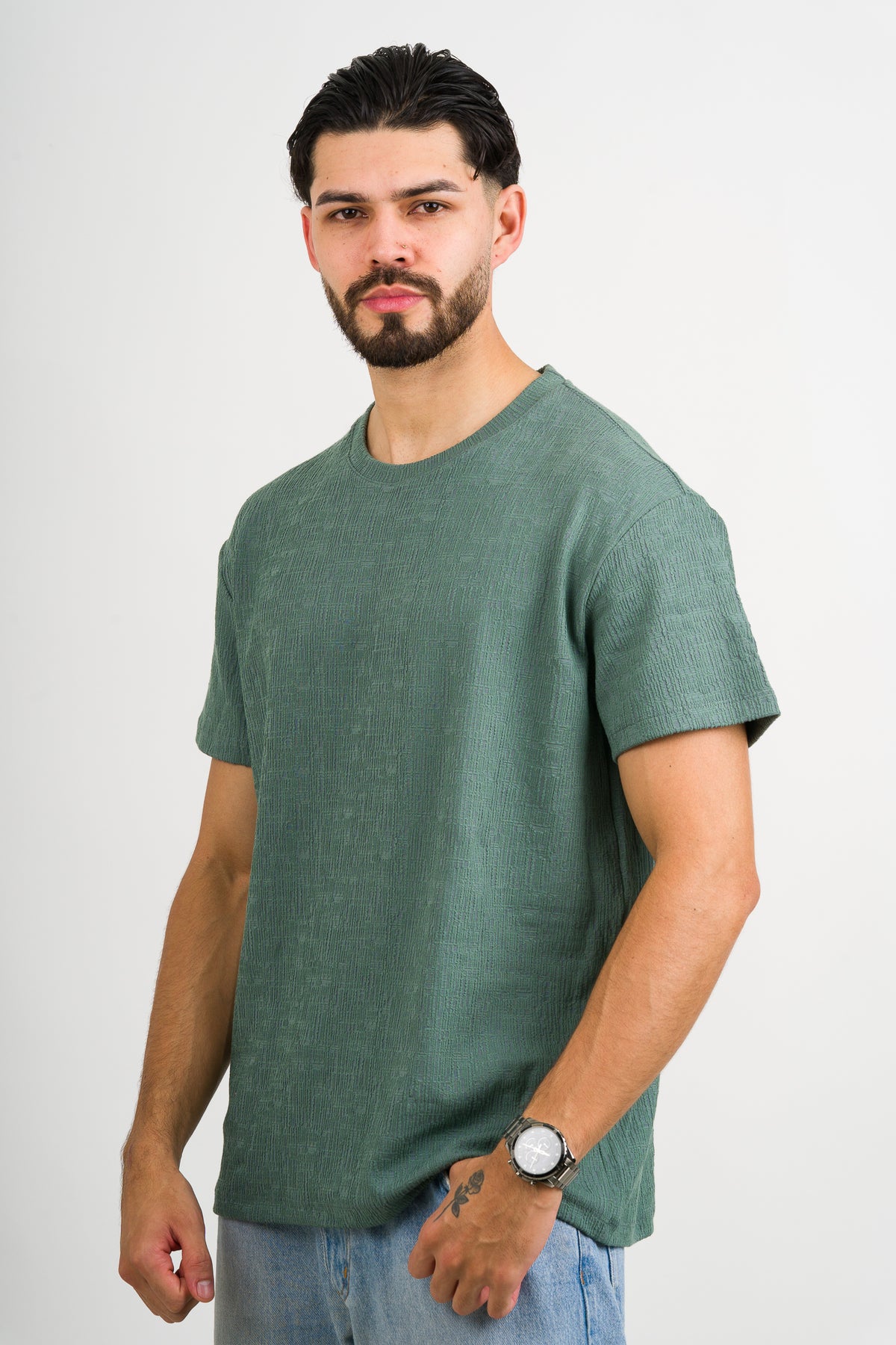 T-Shirt Text CZ Verde - Voszmen