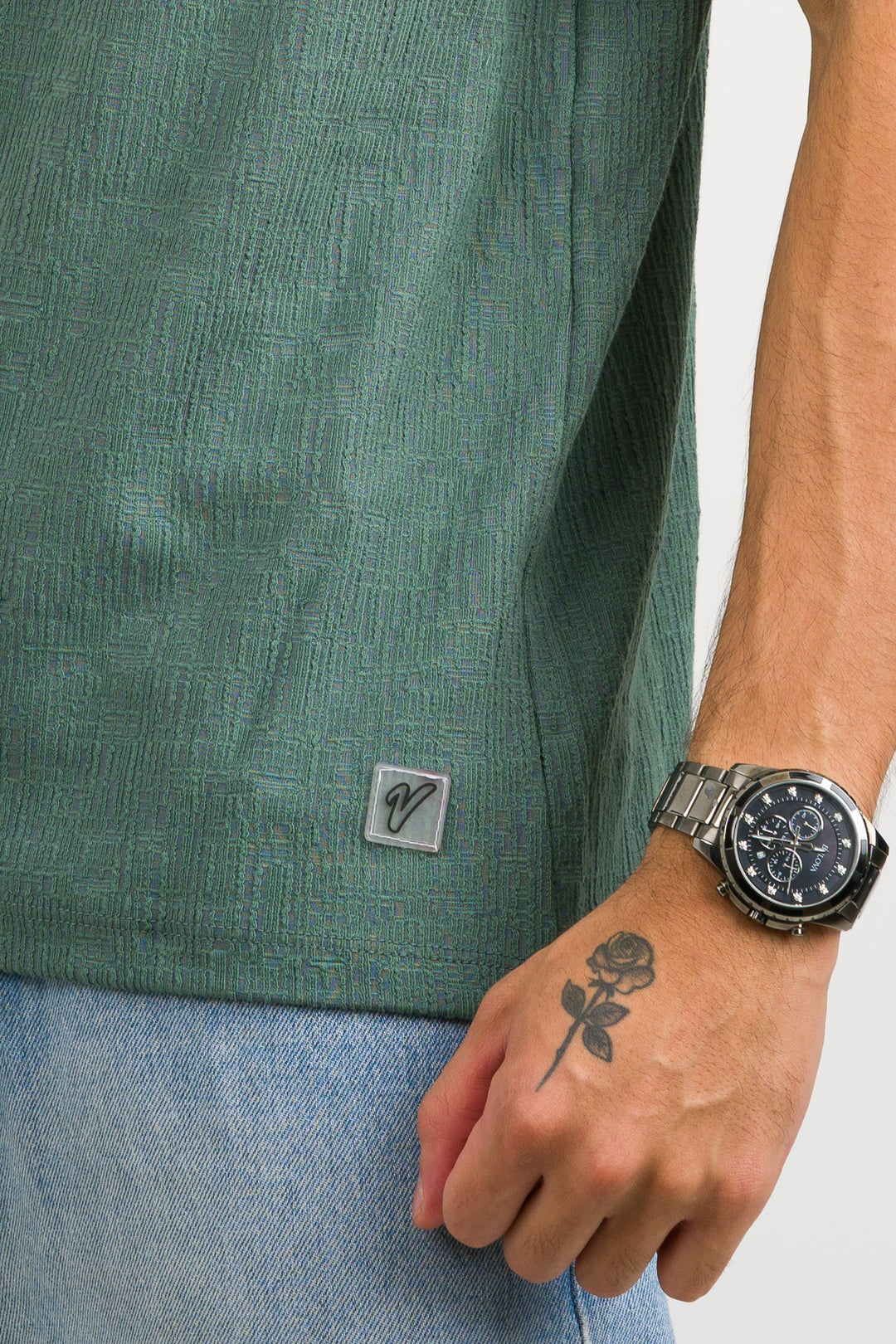 T-Shirt Text CZ Verde