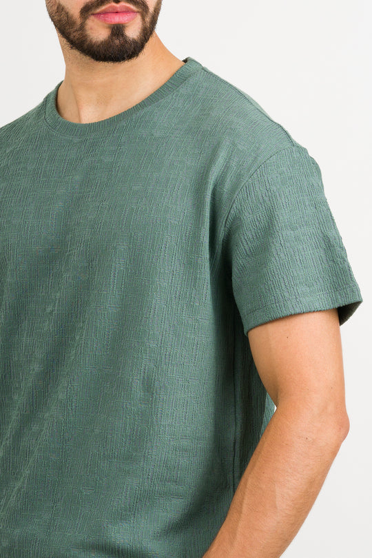 T-Shirt Text CZ Verde