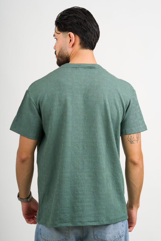 T-Shirt Text CZ Verde