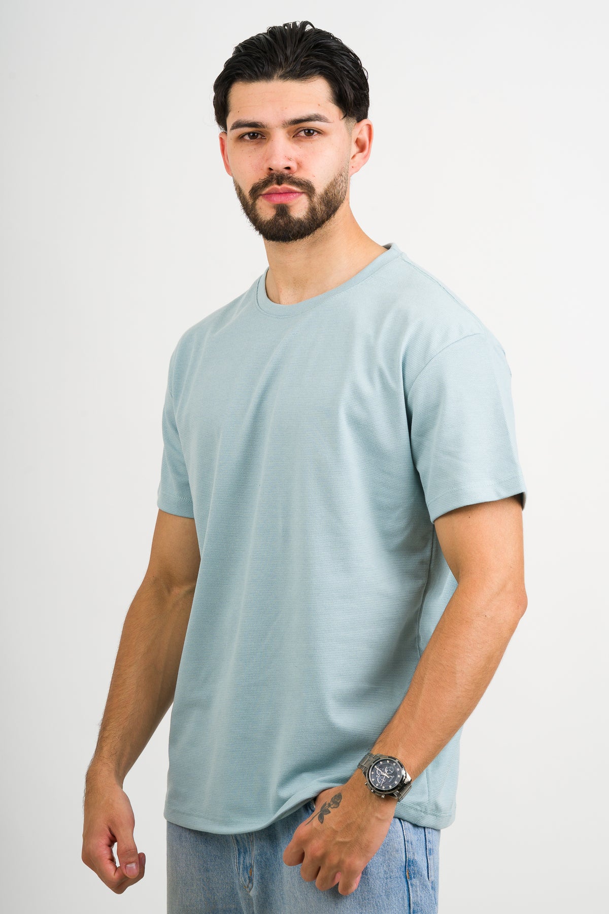 T-Shirt Text C Menta - Voszmen