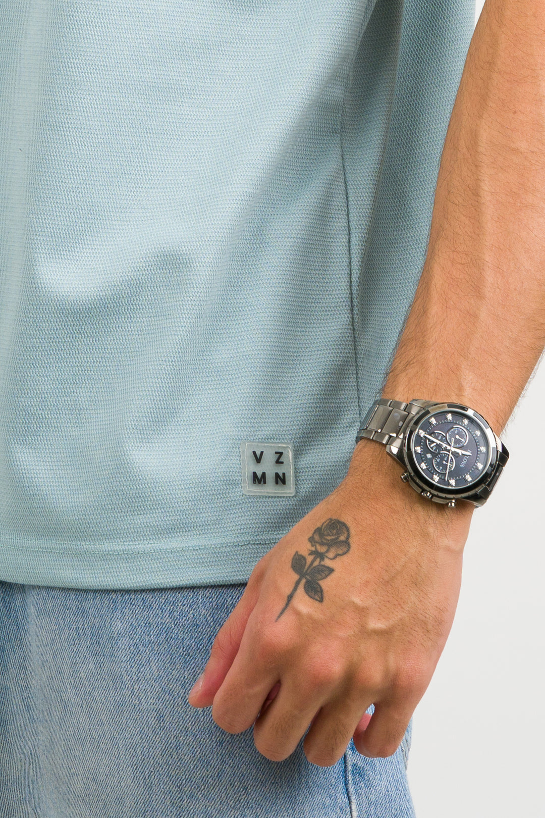 T-Shirt Text C Menta