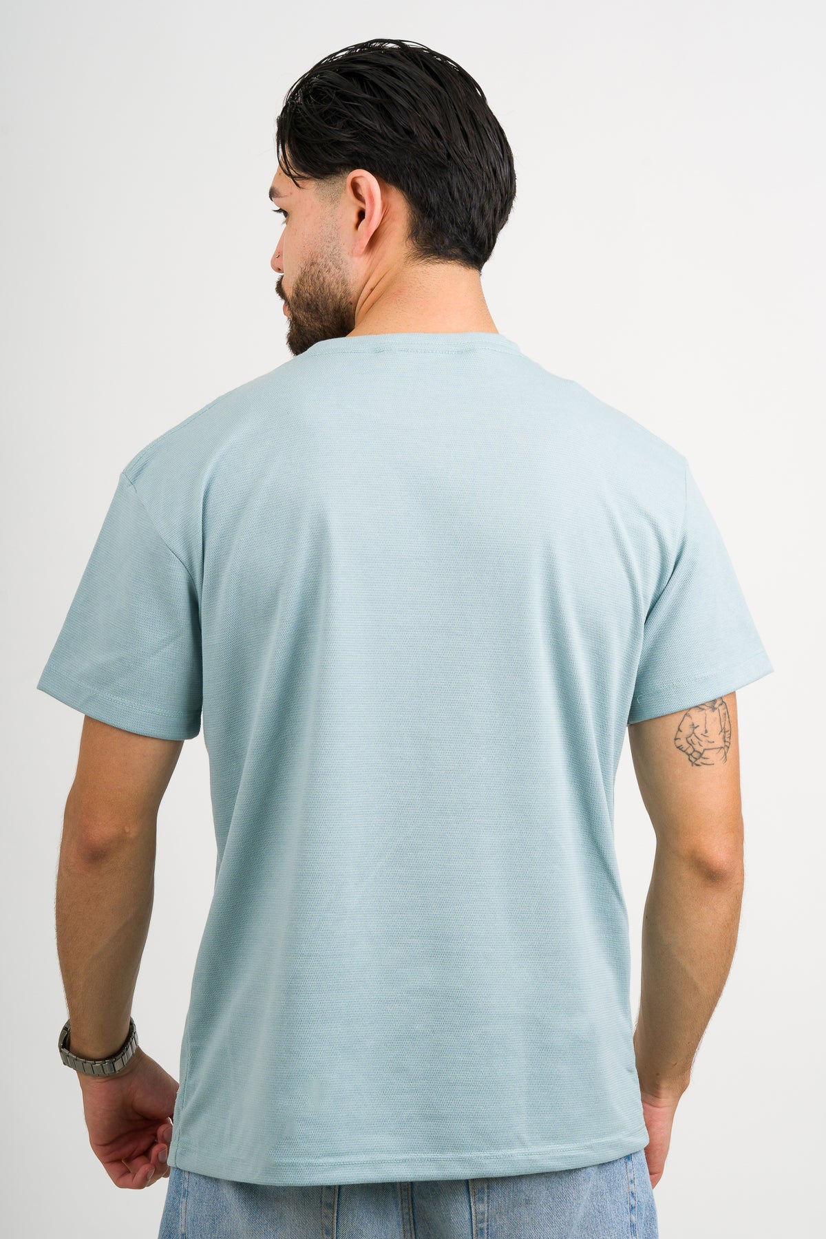 T-Shirt Text C Menta - Voszmen