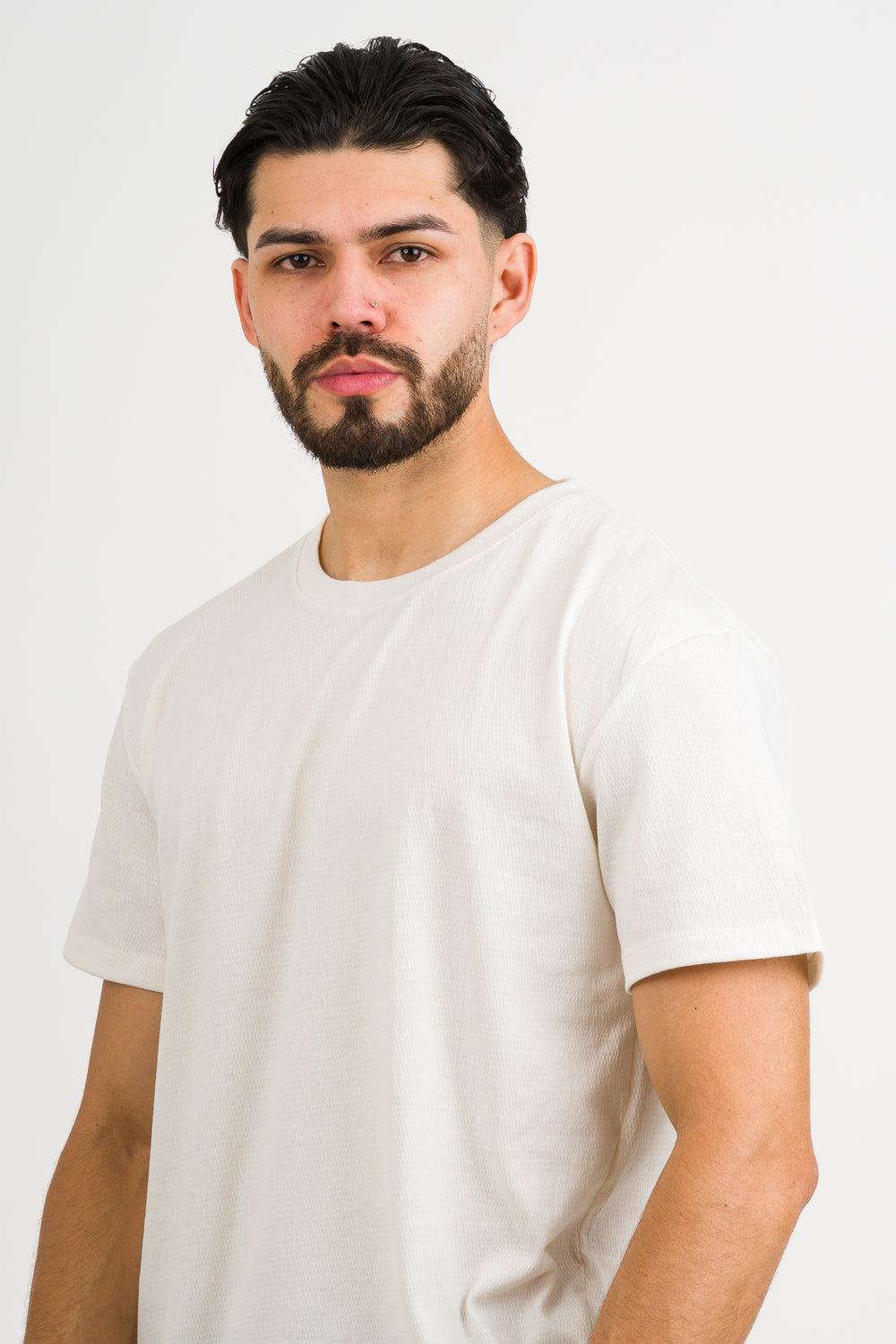 T-Shirt Text Fl Blanca