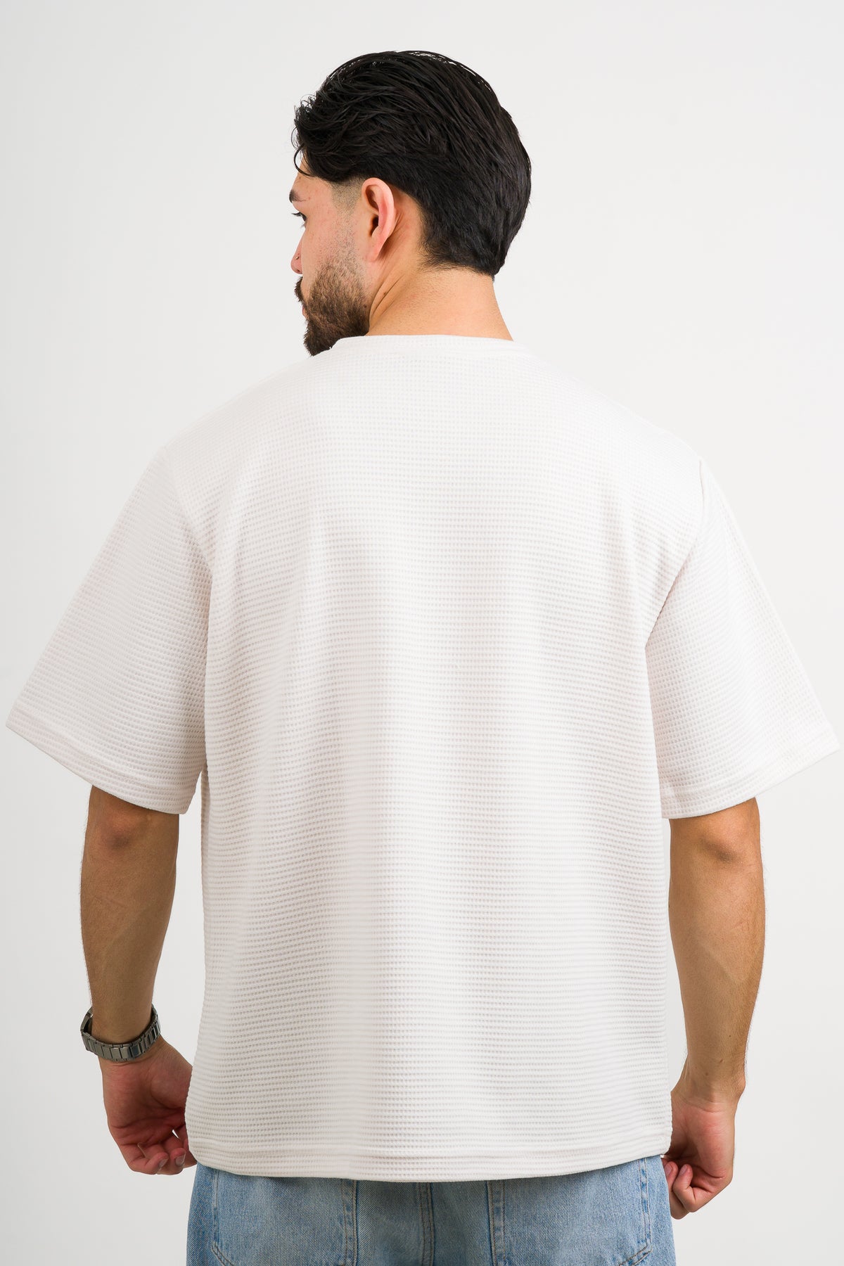 T-Shirt Over Text BA blanco H - Voszmen