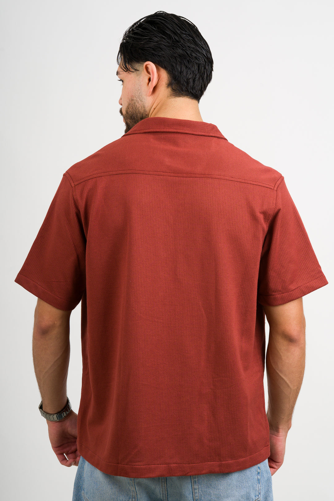 Camisa Text NW Terracota
