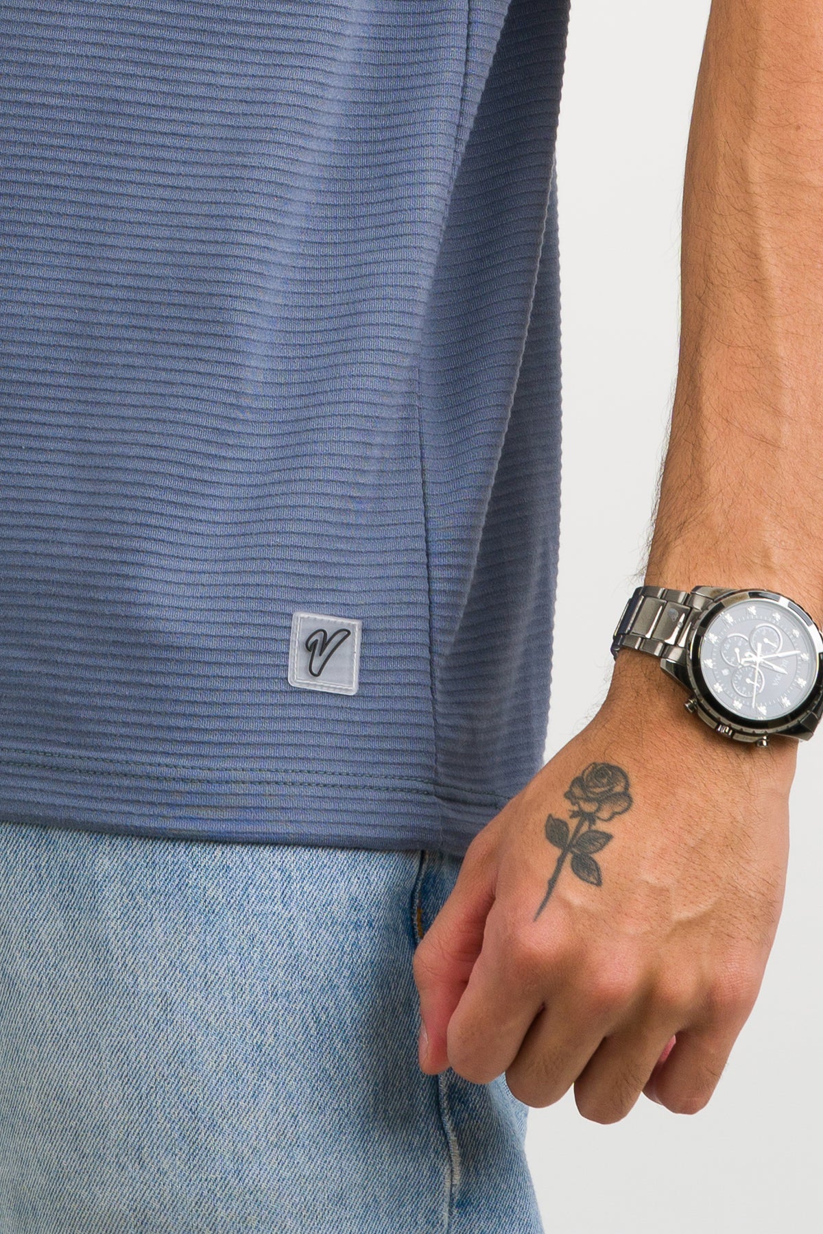 T-Shirt Text B Gris - Voszmen