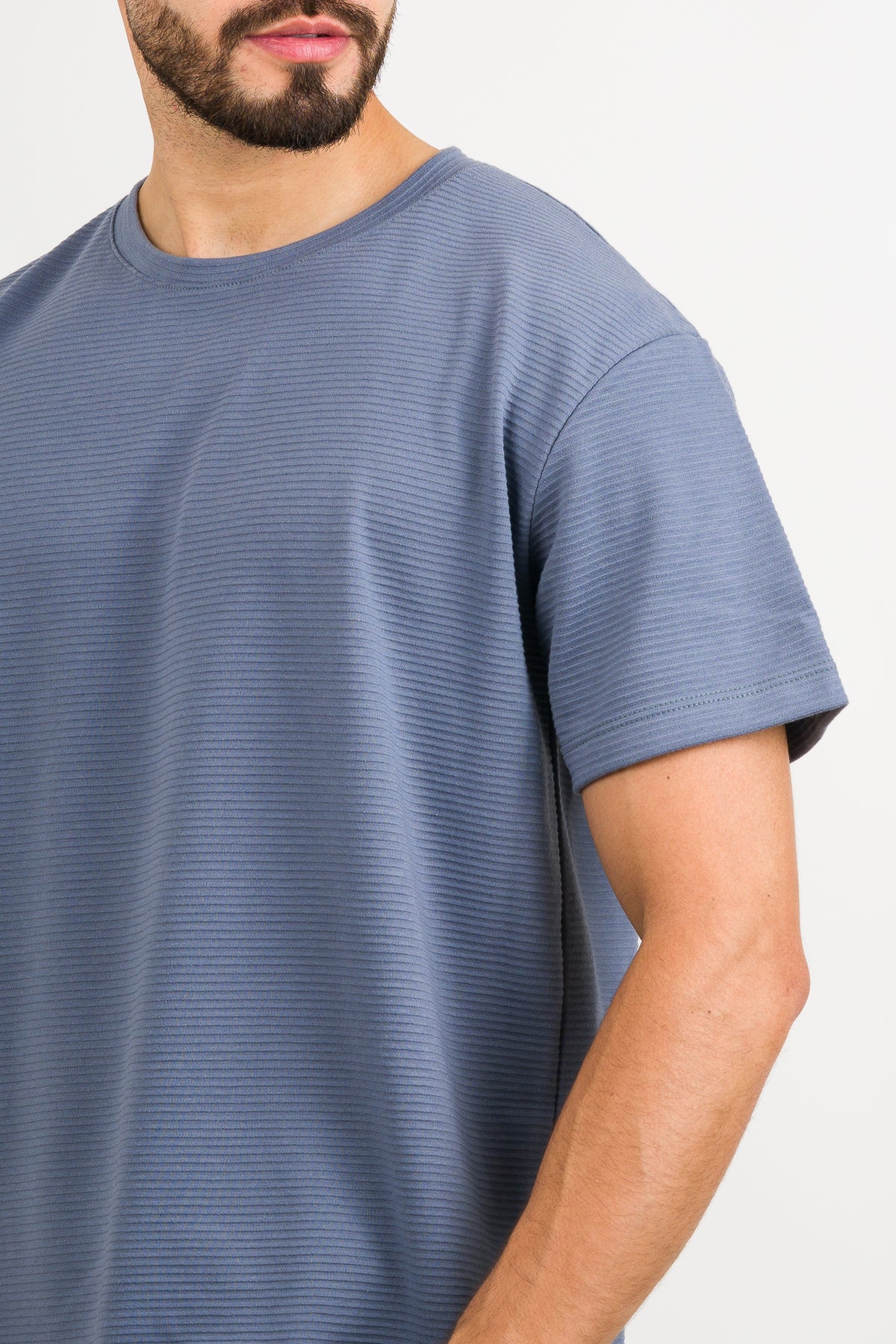 T-Shirt Text B Gris - Voszmen