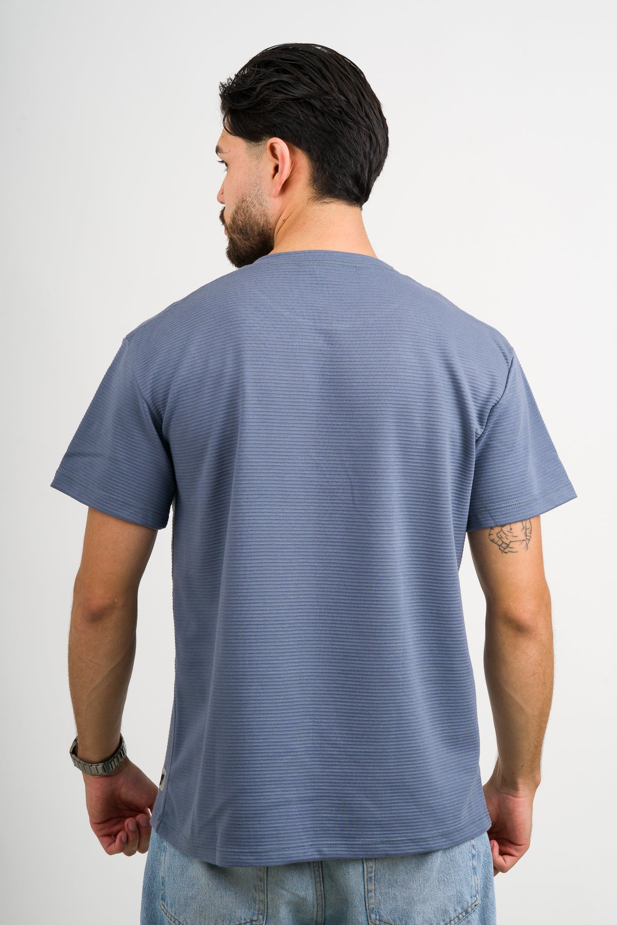 T-Shirt Text B Gris - Voszmen