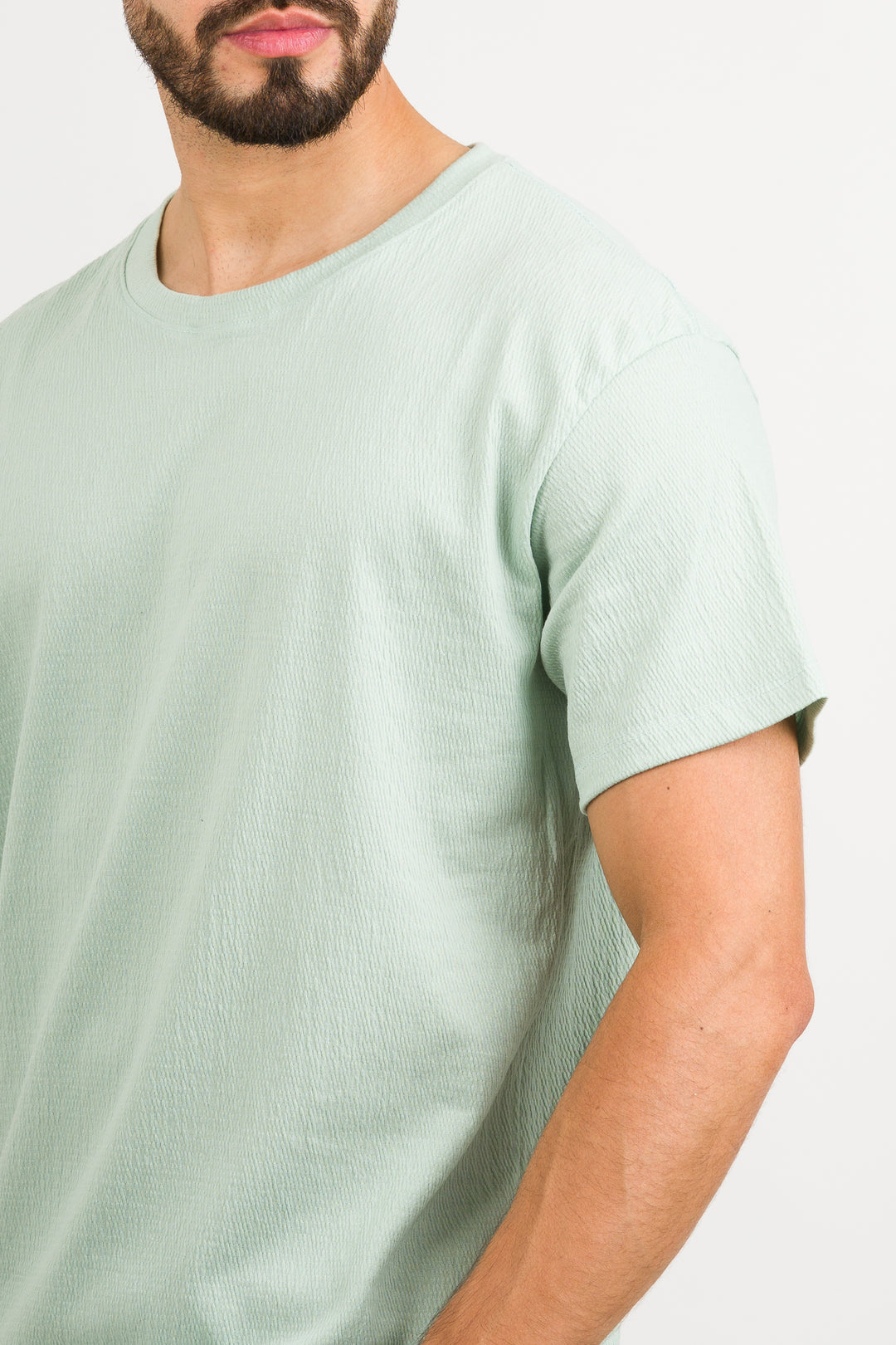 T-Shirt Text Fl Menta - Voszmen