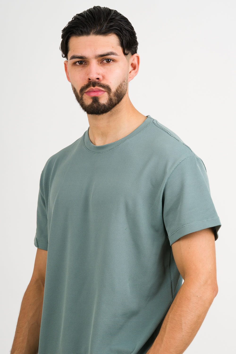 T-Shirt Text LM Verde