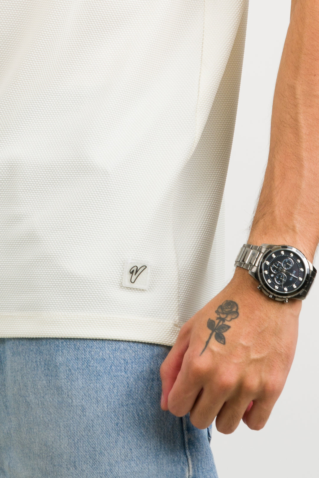 T-Shirt Text LM Blanco H