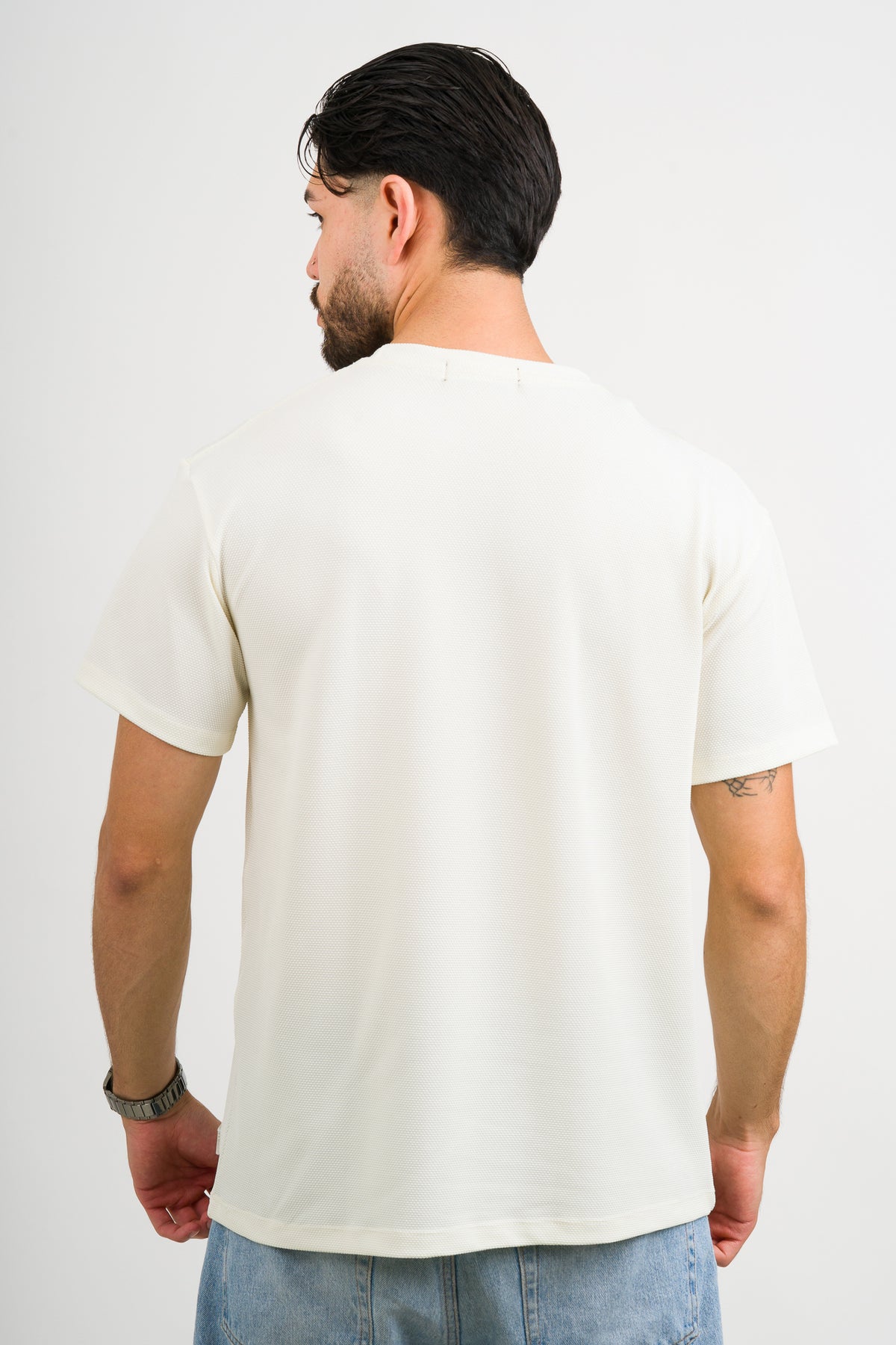 T-Shirt Text LM Blanco H - Voszmen