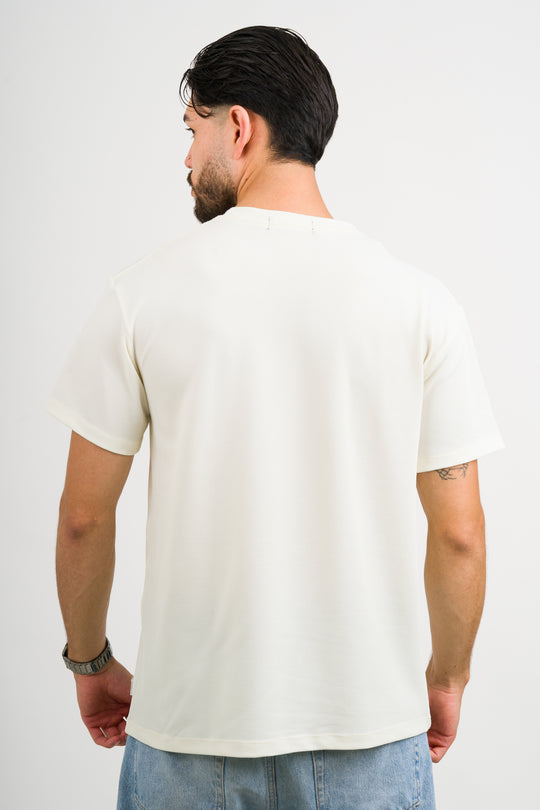 T-Shirt Text LM Blanco H