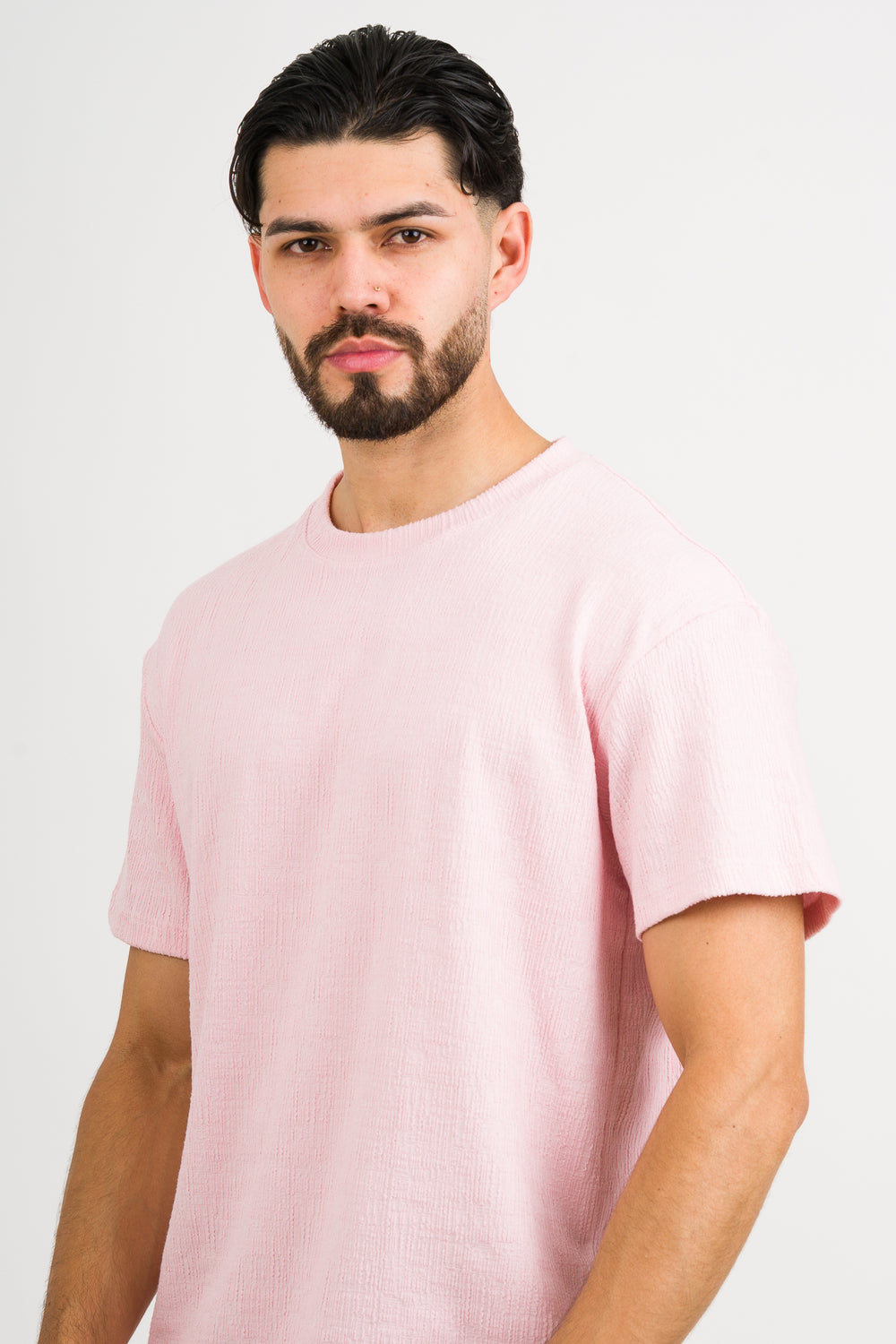 T-Shirt Text CZ Rosado