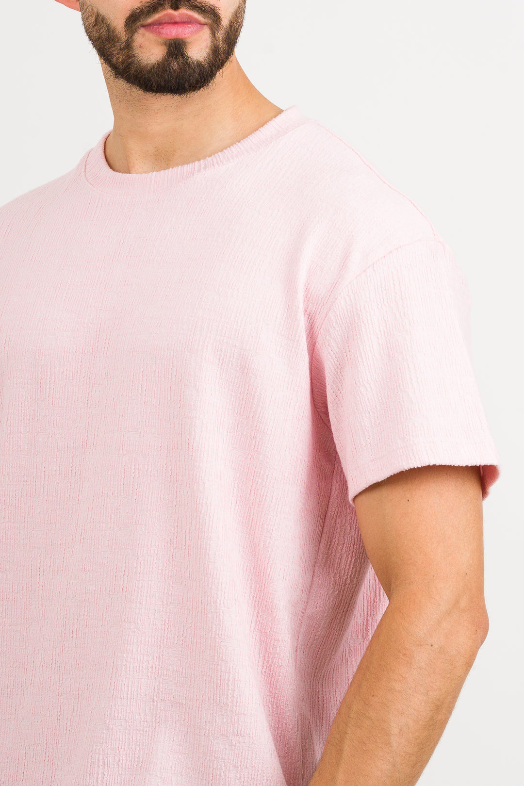 T-Shirt Text CZ Rosado