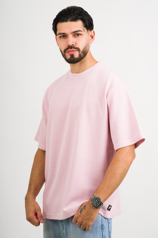 T-Shirt Over Text W Rosado