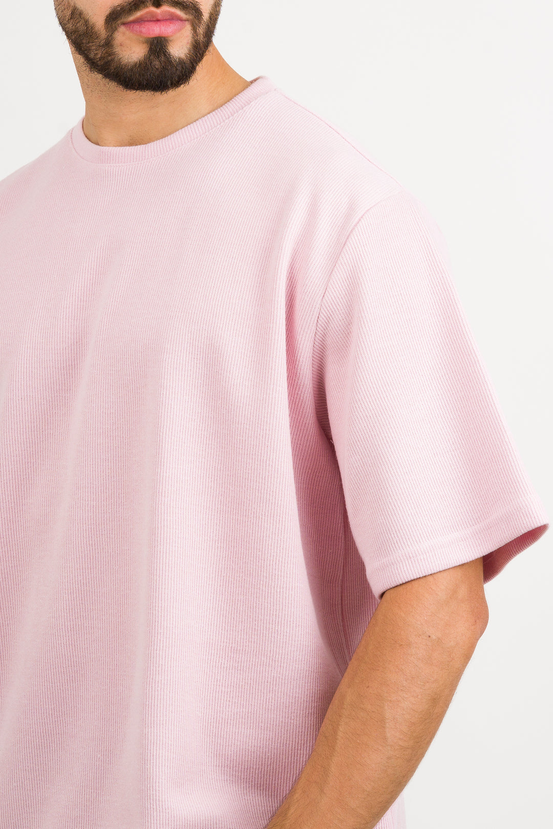 T-Shirt Over Text W Rosado