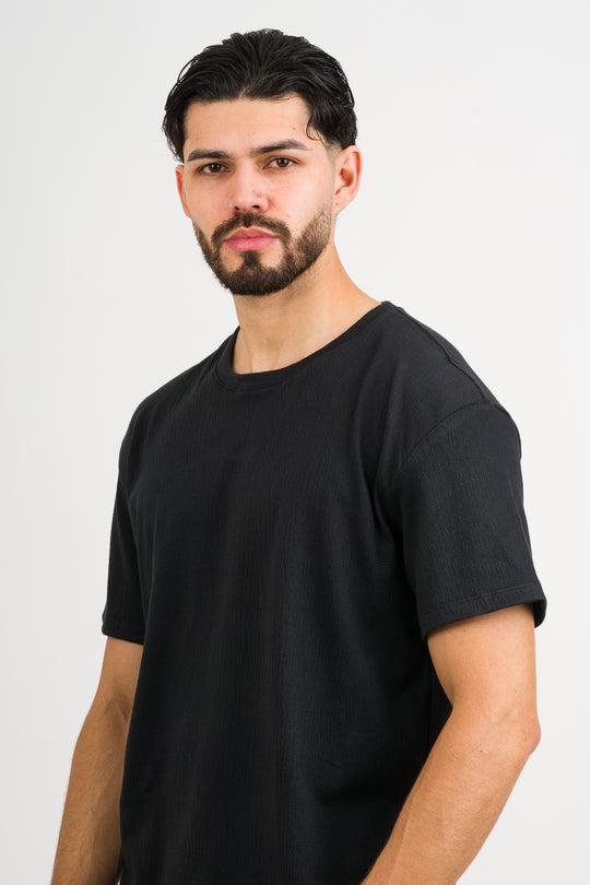 T-Shirt Text Fl Negra - Voszmen