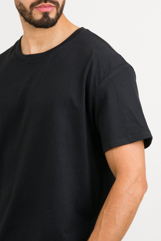 T-Shirt Text Fl Negra - Voszmen