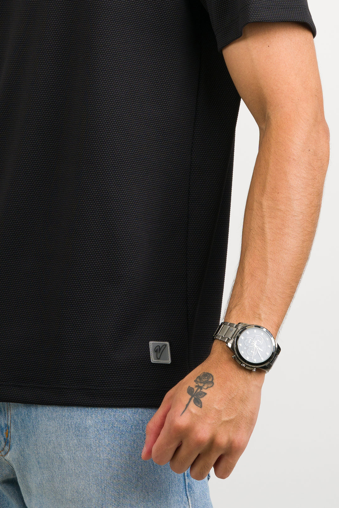 T-Shirt Text LM Negra - Voszmen