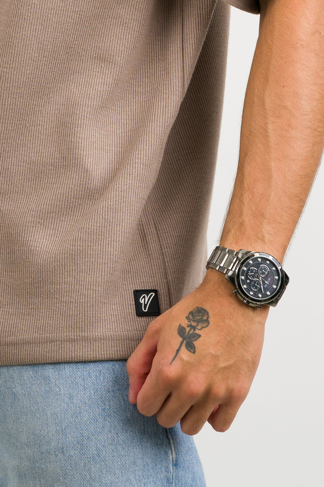 T-Shirt Over Text W cafe