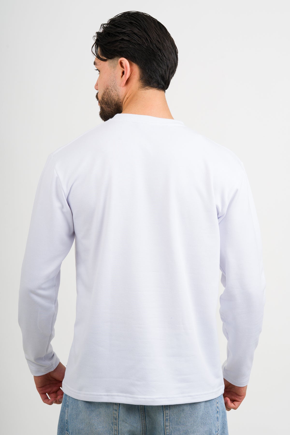 Camiseta ML Text LR Blanco - Voszmen