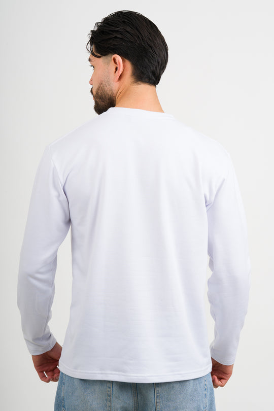 Camiseta ML Text LR Blanco