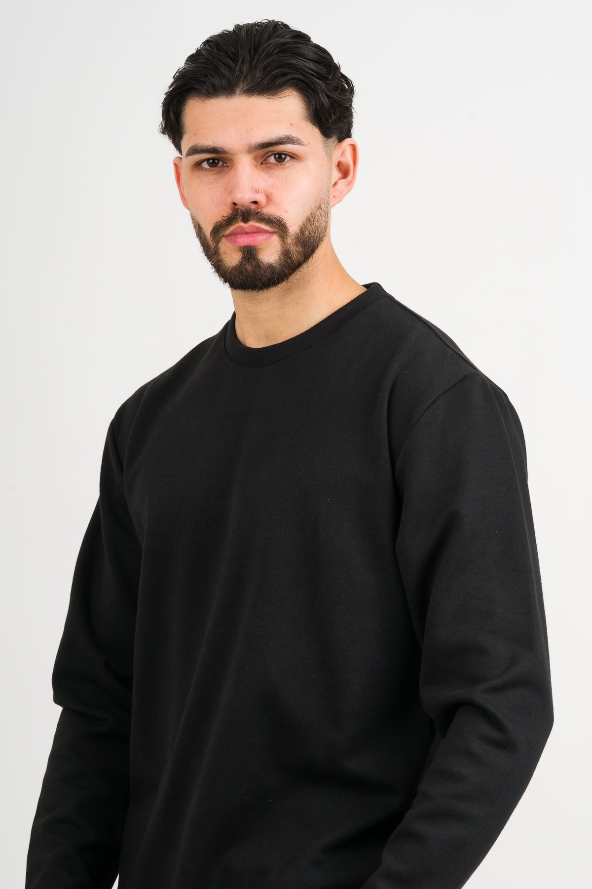 Camiseta ML Text LR Negro - Voszmen