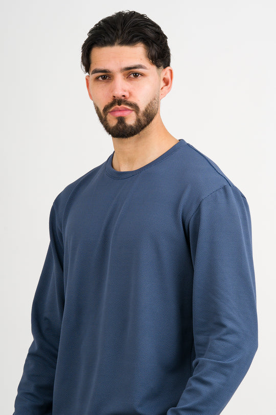 Camiseta ML Text LM Azul Petro