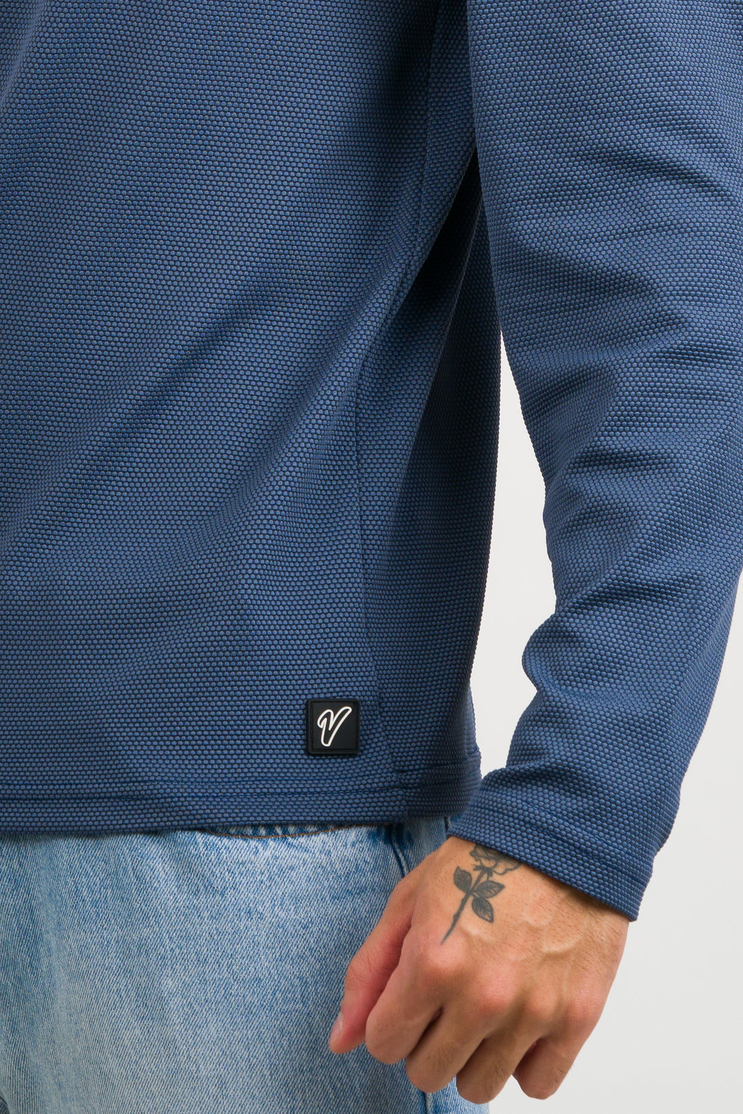 Camiseta ML Text LM Azul Petro