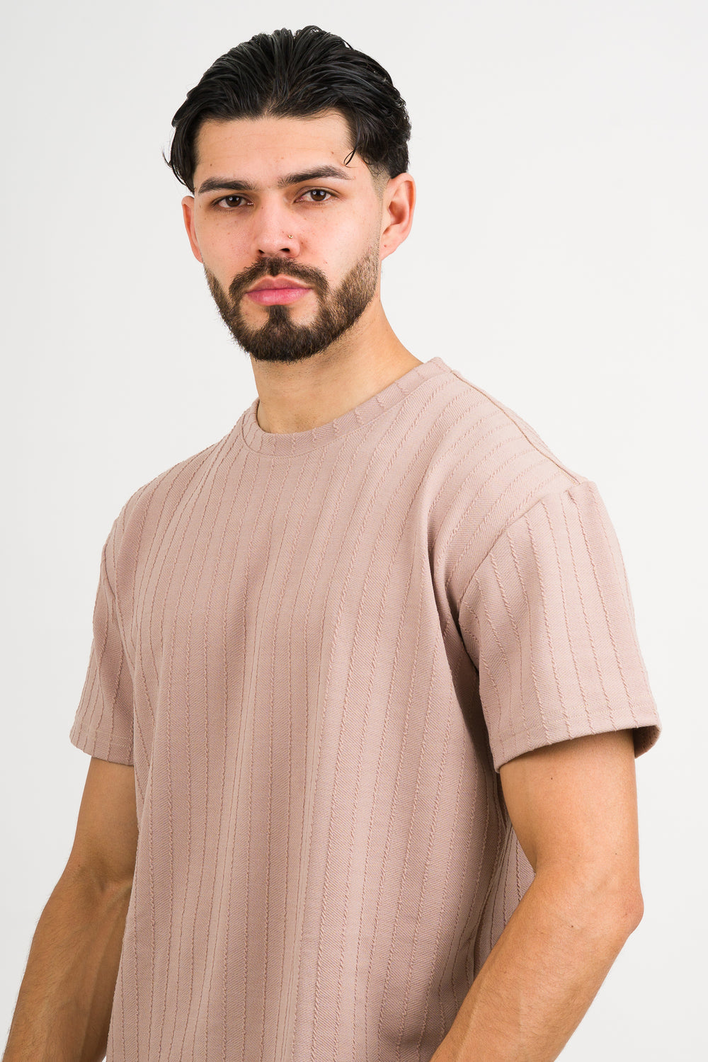 T-Shirt Text Kr Café Claro