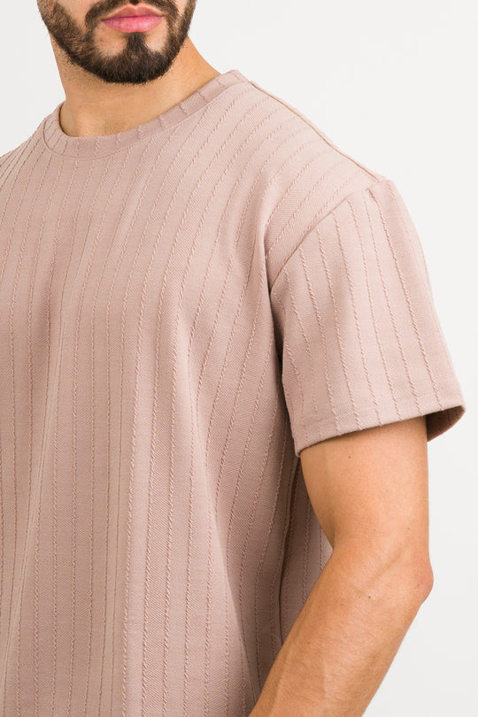 T-Shirt Text Kr Café Claro - Voszmen