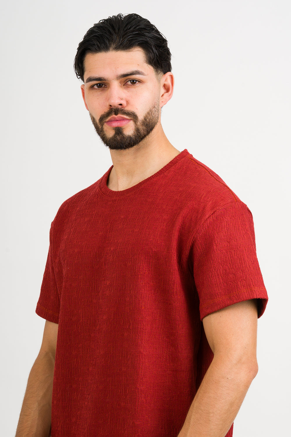 T-Shirt Text CZ Terracota