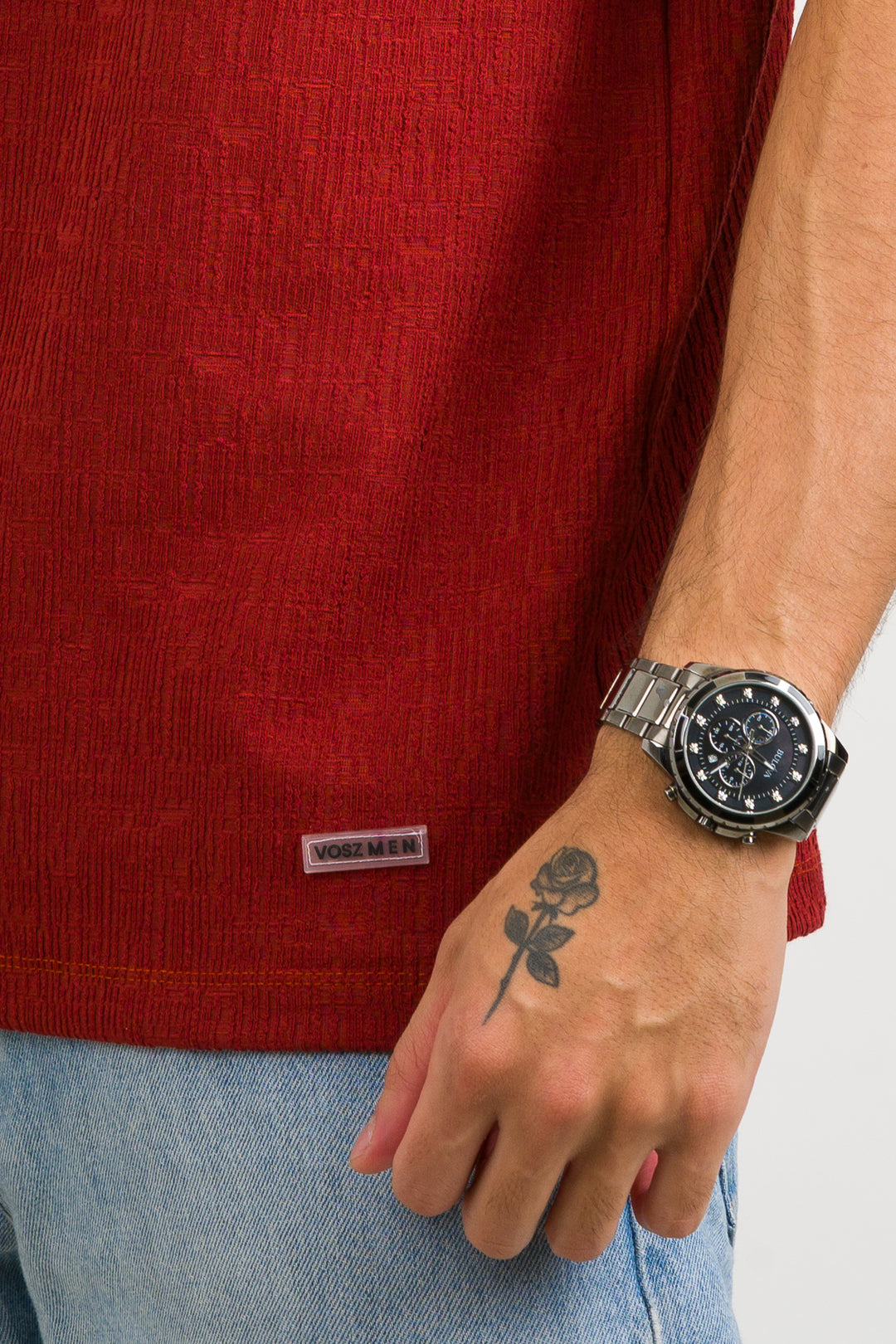 T-Shirt Text CZ Terracota