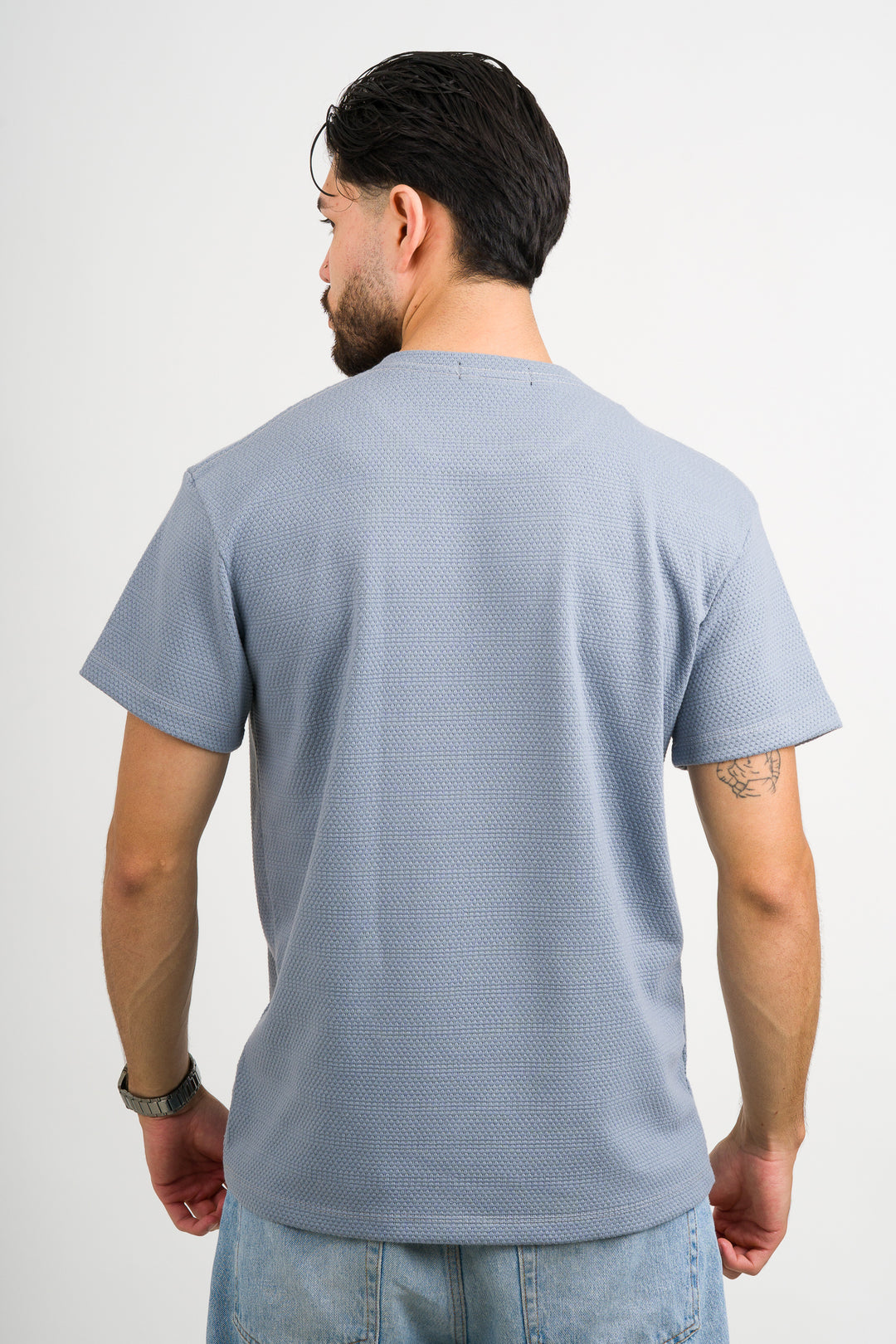 T-Shirt Text Ch Gris