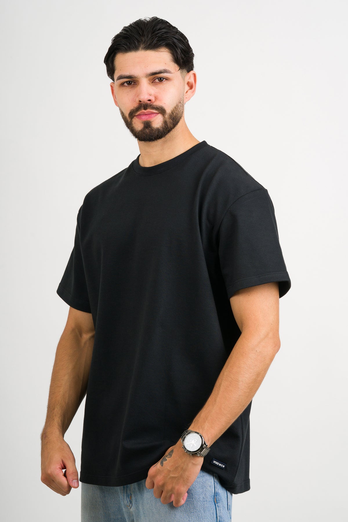T-Shirt Text FZ Negro - Voszmen