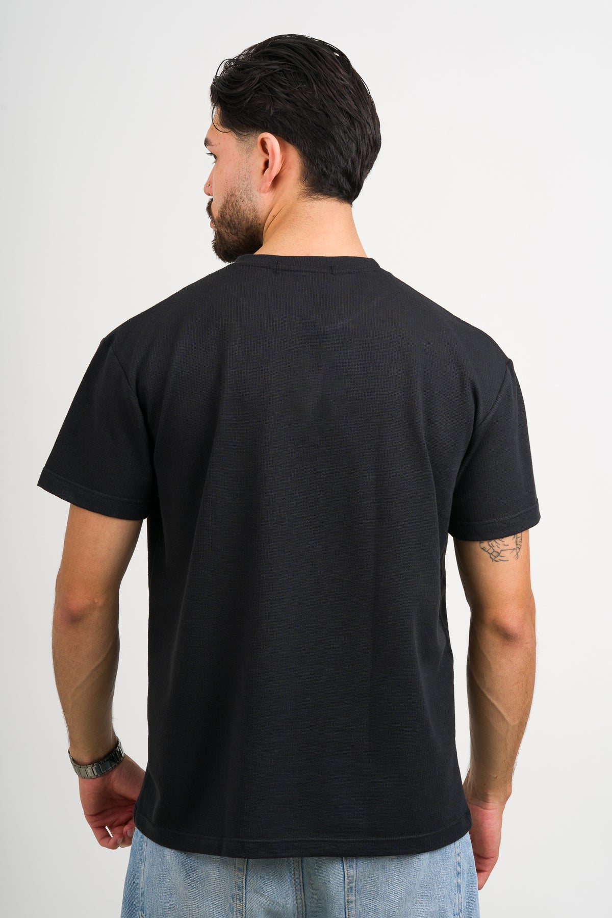T-Shirt Text NW Negro - Voszmen