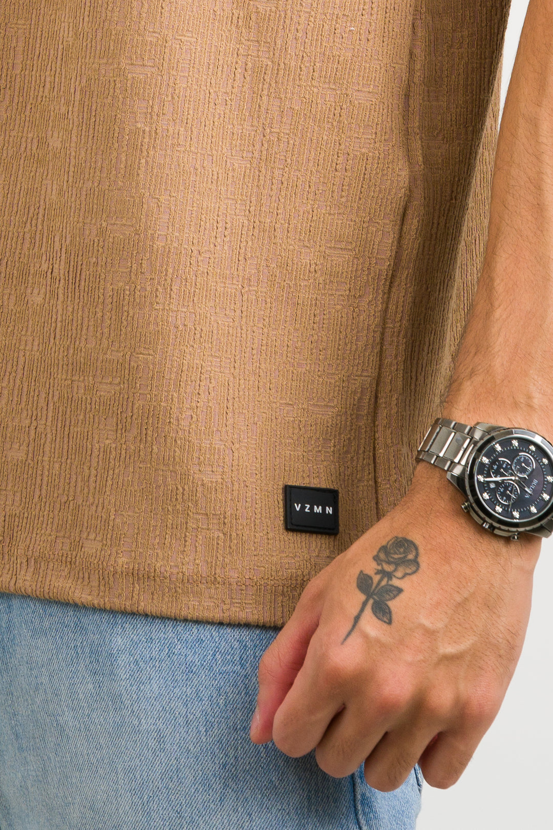 T-Shirt Text CZ Café Claro