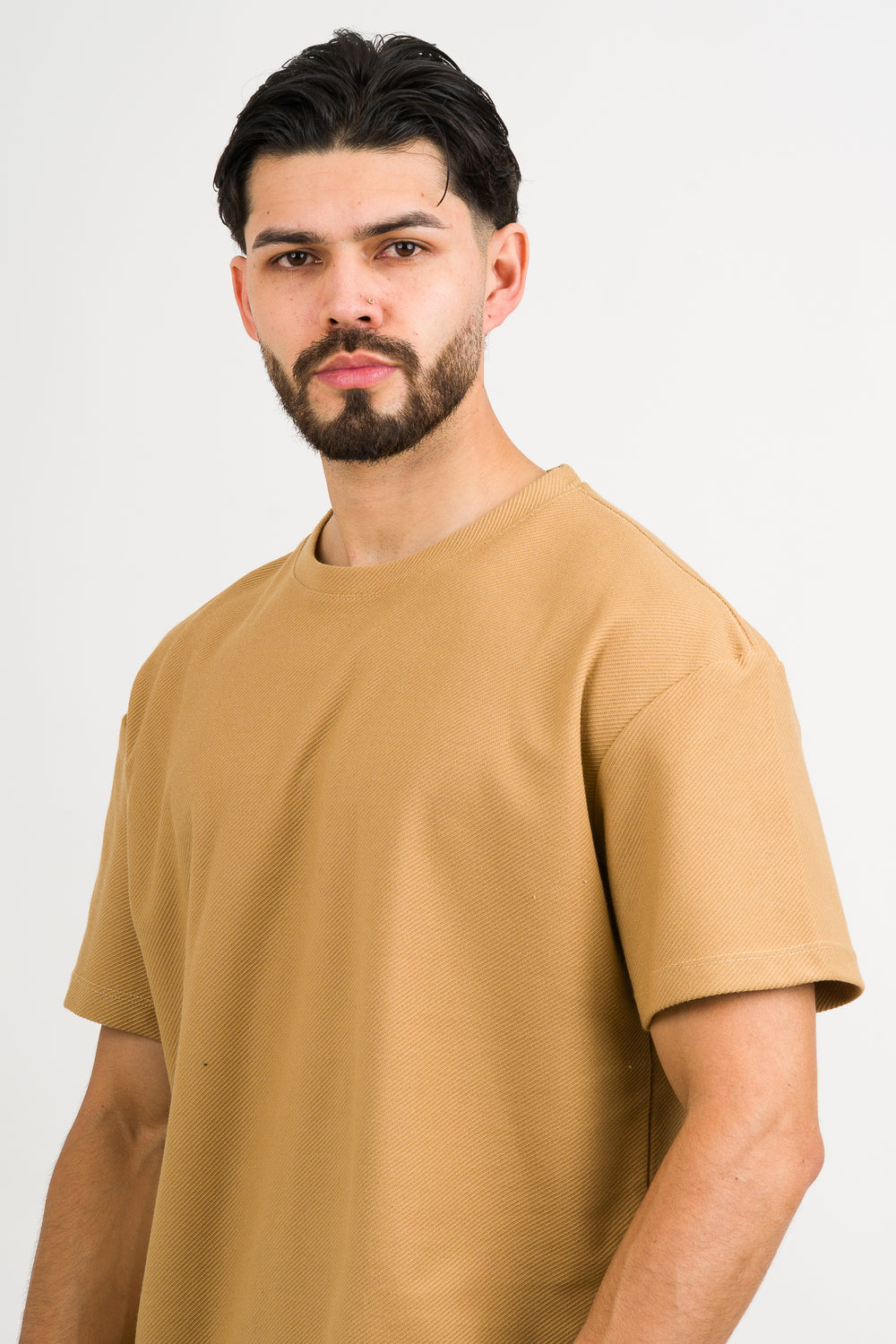 T-Shirt Text FZ Mostaza